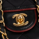 Chanel Quilted Lambskin 24K Gold Single Flap Crossbody Bag