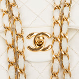 Chanel Quilted Lambskin 24K Small Double Flap Crossbody Bag