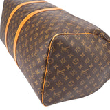 Louis Vuitton Canvas Monogram Keepall 55 Bandouliere