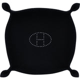 Hermès Black Wool Change Tray Shell