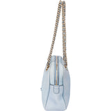 Gucci Blue Nubuk Leather GG Soho Shoulder Bag