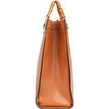 Gucci Classic Leather Bamboo Handbag