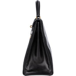 Hermès Box Calfskin Kelly 32 Retourne Handbag - vintageandkickz