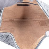 Bottega Veneta Black Intrecciato Leather Belly Hobo Bag