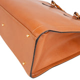 Gucci Classic Leather Bamboo Handbag