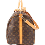 Louis Vuitton Canvas Monogram Keepall 55 Bandouliere