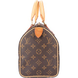 Louis Vuitton Canvas Monogram Speedy 25 Handbag