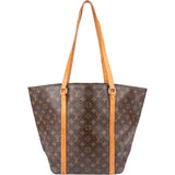 Louis Vuitton Canvas Monogram Sac Shopping Shoulder Bag