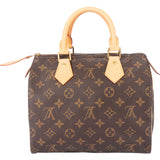 Louis Vuitton Canvas Monogram Speedy 25 Handbag