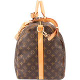 Louis Vuitton Canvas Monogram Keepall 55 Bandouliere