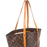 Louis Vuitton Canvas Monogram Sac Shopping Shoulder Bag