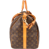 Louis Vuitton Canvas Monogram Keepall 50 Bandouliere