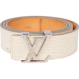 Louis Vuitton Blanc Epi Leather Belt (85/34