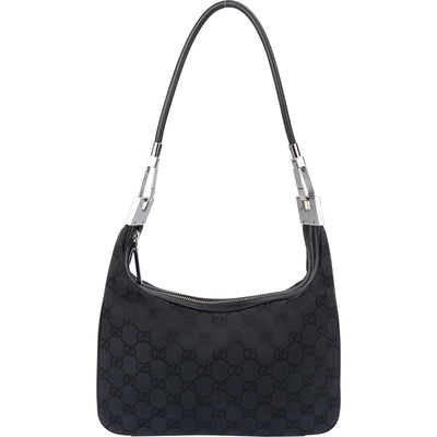 Gucci GG Monogram Shoulder Bag - vintageandkickz