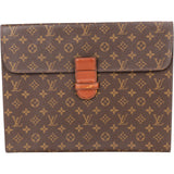 Louis Vuitton Canvas Monogram Porte Ministre Clutch