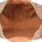 Louis Vuitton Canvas Monogram Keepall 55 Bandouliere