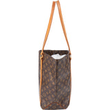 Louis Vuitton Canvas Monogram Sac Shopping Shoulder Bag
