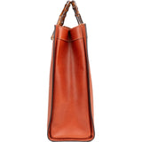 Gucci Classic Leather Bamboo Handbag