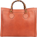 Gucci Classic Leather Bamboo Handbag