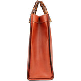 Gucci Classic Leather Bamboo Handbag