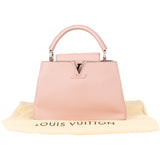 Louis Vuitton Pink Taurillon Capucines BB Handbag