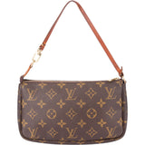 Louis Vuitton Canvas Monogram Pochette Accessoire Handbag