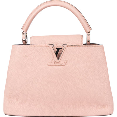 Louis Vuitton Pink Taurillon Capucines BB Handbag