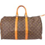 Louis Vuitton Canvas Monogram Keepall 45