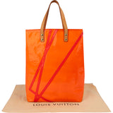 Louis Vuitton x Robert Wilson Monogram Vernis Leather Reade GM Handbag