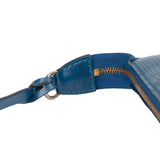 Louis Vuitton Bleu Epi Leather Pochette Accessoire Handbag