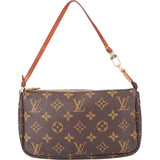 Louis Vuitton Canvas Monogram Pochette Accessoire Handbag