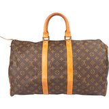 Louis Vuitton Canvas Monogram Keepall 45