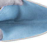 Louis Vuitton Bleu Epi Leather Pochette Accessoire Handbag