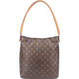 Louis Vuitton Canvas Monogram Looping GM Shoulder Bag