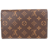 Louis Vuitton Canvas Monogram Flore Chain Crossbody Bag - vintageandkickz