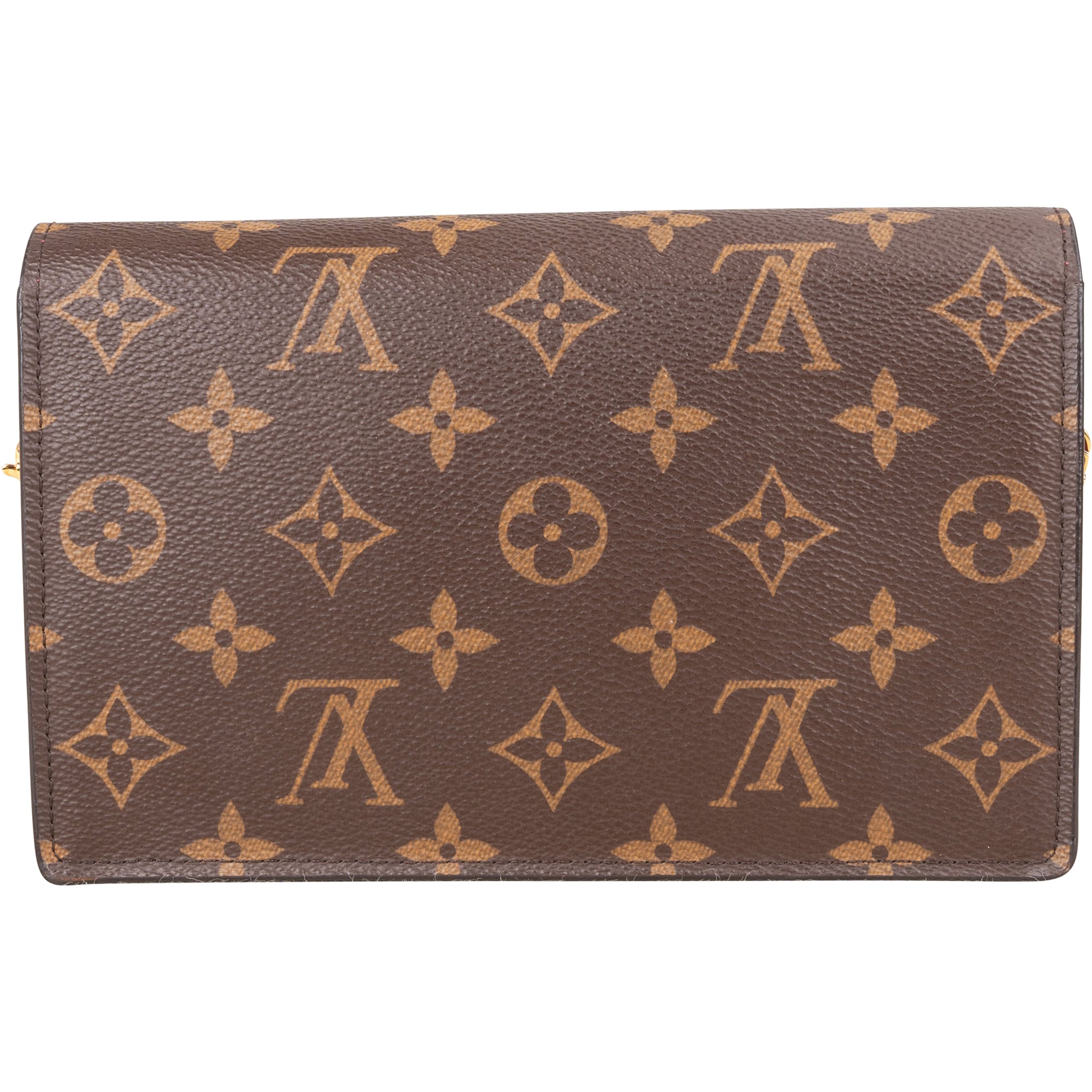 Louis Vuitton Canvas Monogram Flore Chain Crossbody Bag - vintageandkickz