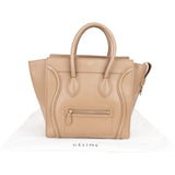 Céline Leather Luggage Handbag