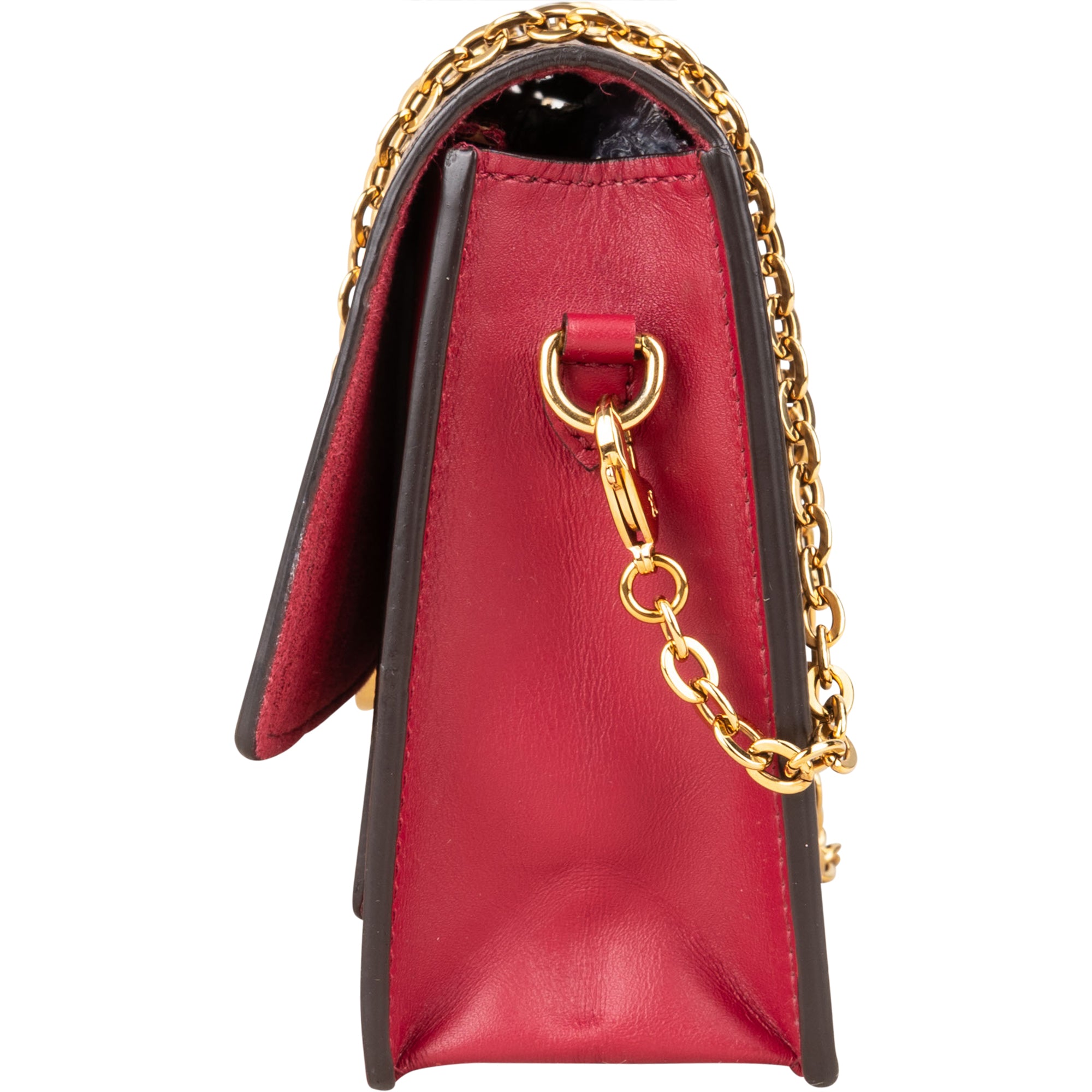 Louis Vuitton Canvas Monogram Flore Chain Crossbody Bag - vintageandkickz