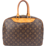 Louis Vuitton Canvas Monogram Deauville Handbag