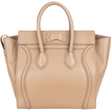 Céline Leather Luggage Handbag