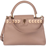 Louis Vuitton Braided Taurillon Leather Capucines PM Handbag