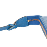 Louis Vuitton Bleu Epi Leather Pochette Accessoire Handbag