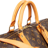 Louis Vuitton Canvas Monogram Keepall 50 Bandouliere