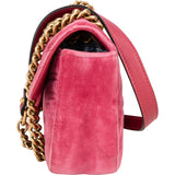 Gucci Quilted Velvet Marmont GG Crossbody Bag