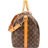 Louis Vuitton Canvas Monogram Keepall 50 Bandouliere