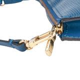 Louis Vuitton Bleu Epi Leather Pochette Accessoire Handbag