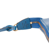 Louis Vuitton Bleu Epi Leather Pochette Accessoire Handbag