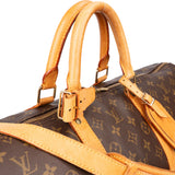 Louis Vuitton Canvas Monogram Keepall 55 Bandouliere