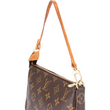 Louis Vuitton Canvas Monogram Pochette Accessoire Handbag