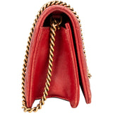 Gucci Quilted Leather GG Flap Crossbody Bag